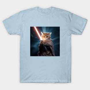 Funny Warior Cat T-Shirt